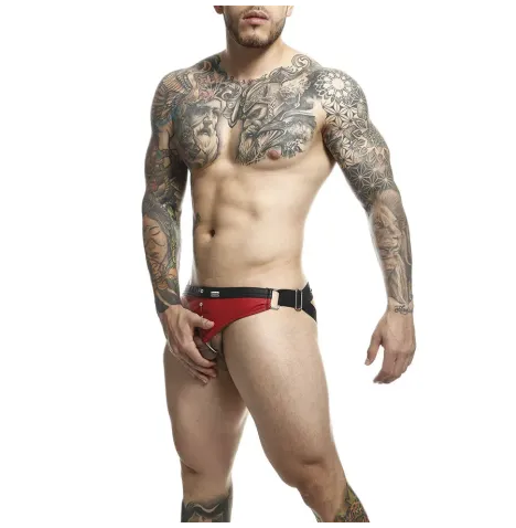 MOB - DNGEON JOCKSTRAP ANELLO PER IL PENE ROSSO TAGLIA UNICA