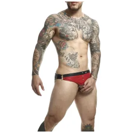 MOB - DNGEON JOCKSTRAP ANELLO PER IL PENE ROSSO TAGLIA UNICA