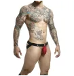 MOB - JOCKSTRAP ROUGE DNGEON AVEC CHAÎNES TAILLE UNIQUE MOB - JOCKSTRAP ROUGE DNGEON AVEC CHAÎNES TAILLE UNIQUE