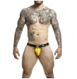 MOB - JOCKSTRAP JAUNE DNGEON AVEC CHAÎNES TAILLE UNIQUE MOB - JOCKSTRAP JAUNE DNGEON AVEC CHAÎNES TAILLE UNIQUE