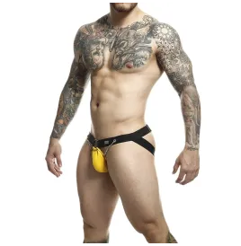 MOB - JOCKSTRAP JAUNE DNGEON AVEC CHAÎNES TAILLE UNIQUE