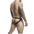 MOB - JOCKSTRAP JAUNE DNGEON AVEC CHAÎNES TAILLE UNIQUE MOB - JOCKSTRAP JAUNE DNGEON AVEC CHAÎNES TAILLE UNIQUE