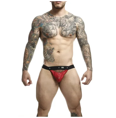 MOB - DNGEON JOCKSTRAP ATHLETE ROSSO TAGLIA UNICA