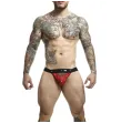 MOB - DNGEON JOCKSTRAP ATHLETE ROSSO TAGLIA UNICA MOB - DNGEON JOCKSTRAP ATHLETE ROSSO TAGLIA UNICA