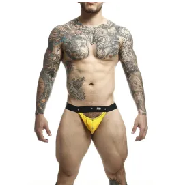 MOB - DNGEON JOCKSTRAP GELB SPORTSMAN EINE GRÖSSE