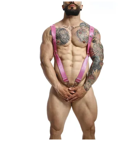 MOB - DNGEON PINK STRAIGHT HARNESS ONE SIZE