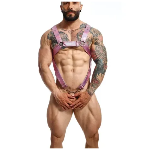 MOB - DNGEON CROSSED PENIS HARNESS ONE SIZE