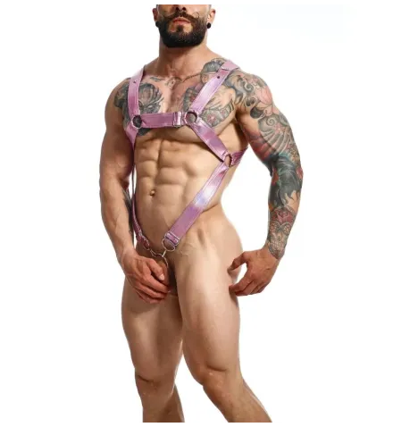 MOB - DNGEON CROSSED PENIS HARNESS ONE SIZE