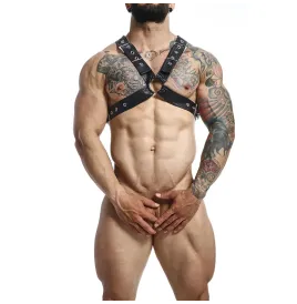 MOB - DNGEON BLACK CHAIN HARNESS ONE SIZE X