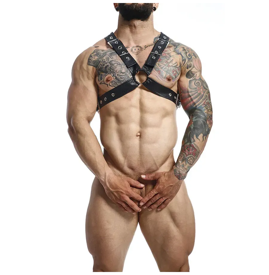 MOB - DNGEON BLACK CHAIN HARNESS ONE SIZE X MOB - DNGEON BLACK CHAIN HARNESS ONE SIZE X