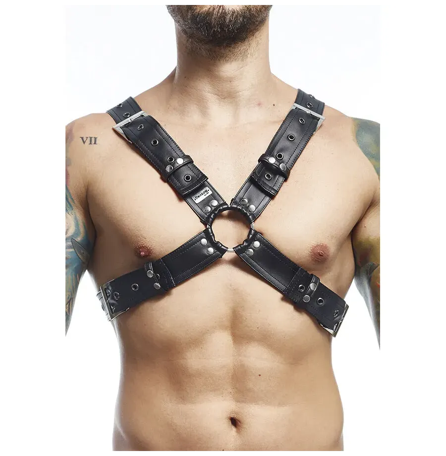 MOB - CEINTURE HARNAIS NOIRE DNGEON TAILLE UNIQUE X MOB - CEINTURE HARNAIS NOIRE DNGEON TAILLE UNIQUE X