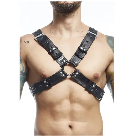 MOB - CEINTURE HARNAIS NOIRE DNGEON TAILLE UNIQUE X