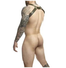 MOB - DNGEON GREEN STRAIGHT BACK HARNESS ONE SIZE