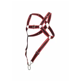 MOB - HARNAIS PÉNIS CROISE ROUGE DNGEON TAILLE UNIQUE