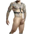 MOB - DNGEON SILVER HARNESS WITH CHAINS ONE SIZE MOB - DNGEON SILVER HARNESS WITH CHAINS ONE SIZE