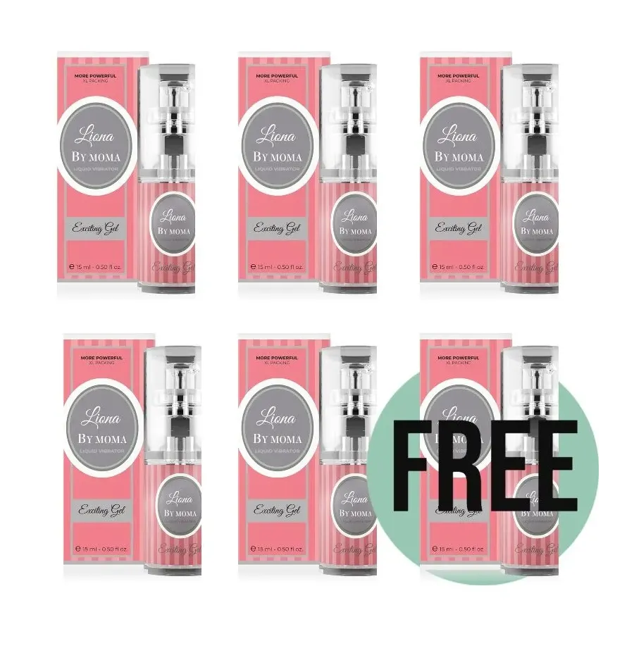 LIONA BY MOMA - VIBRADOR LIQUIDO EXCITING GEL 15 ML 51 GRATIS