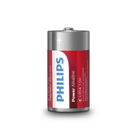 PHILIPS - POWER ALKALINE PILA C LR14 BLISTER 2