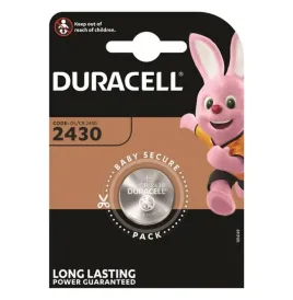 DURACELL - PILA BOTON LITIO CR2430 3V BLISTER1