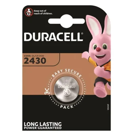 DURACELL - PILA BOTON LITIO CR2430 3V BLISTER1
