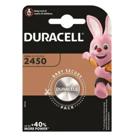 DURACELL - PILE BOUTON LITIO CR2450 3V 1 UNIT