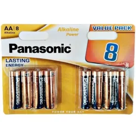 PANASONIC - BLISTER DE PILE AA ALCALINE BRONZE LR68