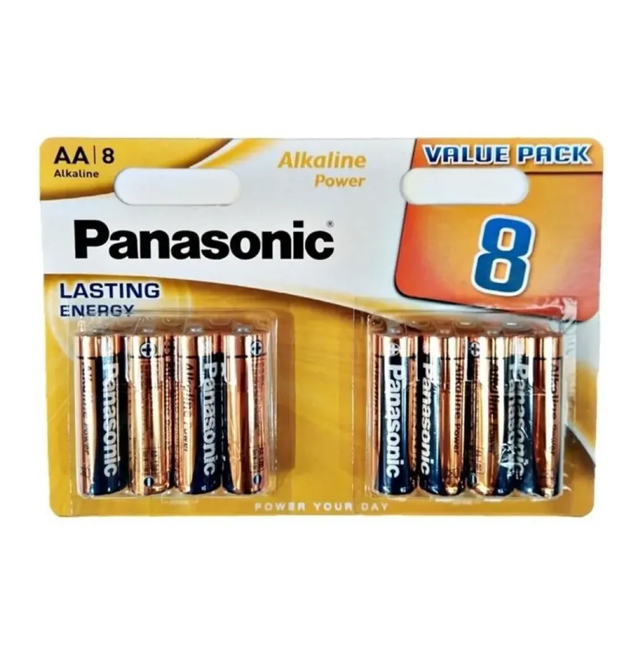 PANASONIC - BLISTER DE PILE AA ALCALINE BRONZE LR68