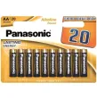 PANASONIC - BRONZE PILA ALCALINA AA LR6 BLISTER20