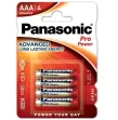 PANASONIC - PILES ALCALINES PRO POWER AAA LR03 BLISTER4 PANASONIC - PILES ALCALINES PRO POWER AAA LR03 BLISTER4