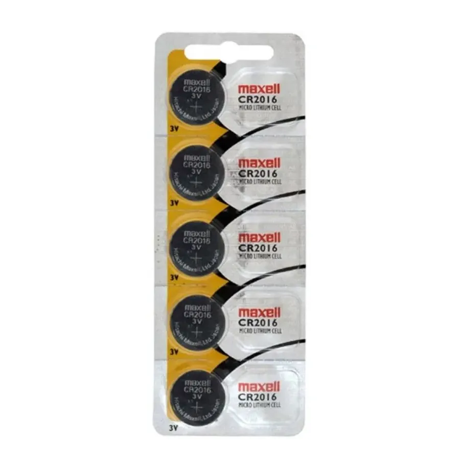 MAXELL - CR2016 3V LITHIUM-KNOPFZELLE, BLISTER5