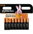 DURACELL - PLUS POWER BOOST AA ALKALINE BATTERIE LR6 BLISTER x 16 DURACELL - PLUS POWER BOOST AA ALKALINE BATTERIE LR6 BLISTER x 16