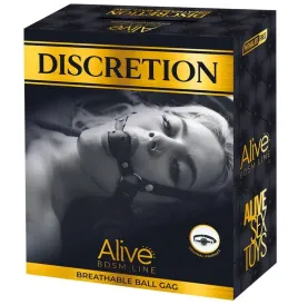ALIVE - GAG RESPIRANT DISCRETION NOIR