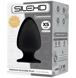SILEXD - PLUG ANAL MODÈLE 1 PREMIUM SILEXPAN SILICONE PREMIUM THERMOREACTIF TAILLE XS