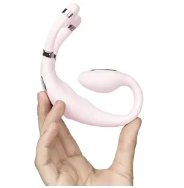 ADRIEN LASTIC - VENUS DOUBLE CLITORIS and G-SPOT STIMULATOR FREE APP PINK