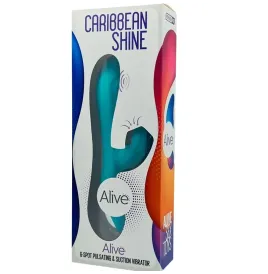 ALIVE - VIBRATEUR ET ASPIRATION CARIBBEAN SHINE BLEU