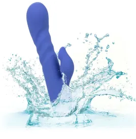 CALEXOTICS - L.A LOVE VIBRATOR and SUCTION BLUE BY CALIFORNIA DREAMING
