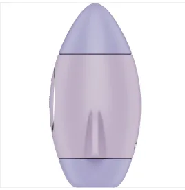 SATISFYER - MISSION CONTROL LILA VIBRADOR PEQUEÑO DE DOBLE IMPULSO