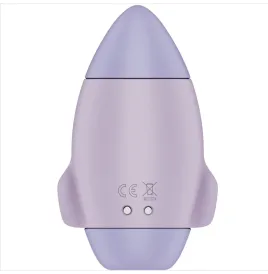 SATISFYER - MISSION CONTROL LILA VIBRADOR PEQUEÑO DE DOBLE IMPULSO