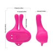 ARMONY - RABBIT SHAPE VIBRATION MAGNETIC NIPPLE CLAMPS PINK ARMONY - RABBIT SHAPE VIBRATION MAGNETIC NIPPLE CLAMPS PINK