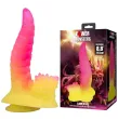 POWER MONSTERS - RIPPLIED MONSTER FANTASY DILDO MIT SAUGKAPSEL 22,5 CM Ø 5,5 CM PINK and GELB POWER MONSTERS - RIPPLIED MONSTER FANTASY DILDO MIT SAUGKAPSEL 22,5 CM Ø 5,5 CM PINK and GELB