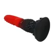 POWER MONSTERS - GODEMICHÉ FANTAISIE DRAGON DE FEU AVEC VENTOUSE 24,5 CM Ø 5,8 CM ROUGE ET NOIR POWER MONSTERS - GODEMICHÉ FANTAISIE DRAGON DE FEU AVEC VENTOUSE 24,5 CM Ø 5,8 CM ROUGE ET NOIR