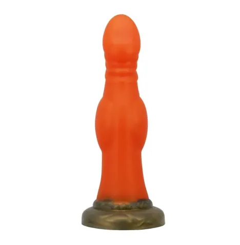 POWER MONSTERS - BLAZEHEART CHARGER FANTASY DILDO IN SILICONE 18,5 CM Ø 4,5 CM