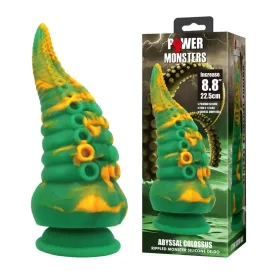 POWER MONSTERS - ABYSSAL COLOSSUS BICOLOR FANTASY DILDO IN SILICONE 22.5 CM Ø 6 CM