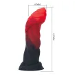 POWER MONSTERS - INFERNAL GOLIATH DILDO BICOLOR 25 CM Ø 6 CM POWER MONSTERS - INFERNAL GOLIATH DILDO BICOLOR 25 CM Ø 6 CM