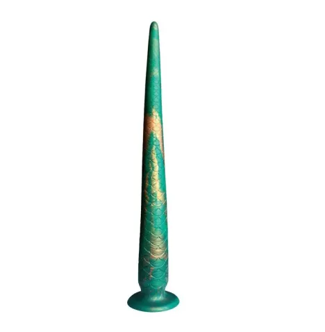 POWER MONSTERS - WILDWYRM TAIL BICOLOR FANTASY GODEMICHET EN SILICONE 47 CM Ø 4 CM
