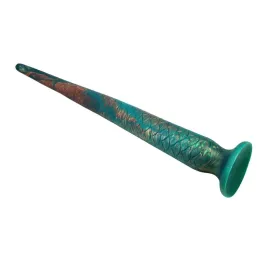 POWER MONSTERS - WILDWYRM TAIL BICOLOR FANTASY SILICONE DILDO 47 CM Ø 4 CM