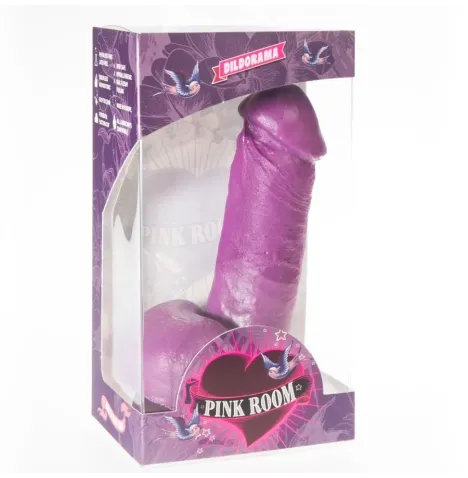 PINK ROOM - NAO REALISTIC DILDO PURPLE 16 CM