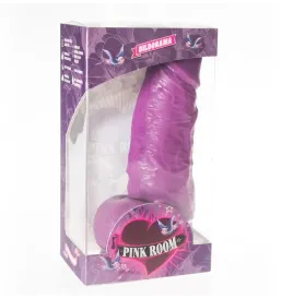 PINK ROOM - GODE RÉALISTE DAYAN VIOLET 17 CM