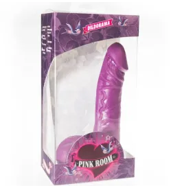 PINK ROOM - EBAN REALISTIC DILDO PURPLE 19 CM
