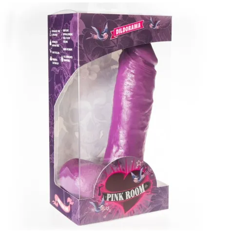 PINK ROOM - ANTON REALISTISCHER DILDO LILA 21,5 CM