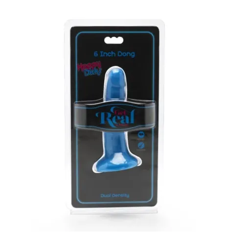 GET REAL - HAPPY DICKS DONG 12 CM BLUE